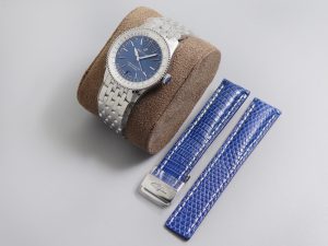 Breitling-Navitimer-1-with-Blue-Strap-1024x767