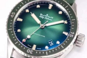 Replica-Blancpain-Fifty-Fathoms-Bathyscaphe-Green-1-768x512
