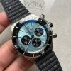Replica Breitling Chronomat B01 44mm SS BLSF 1:1 Best Edition Ice Blue Dial on Black Rubber Strap A7750 to Cal.01 - Image 3
