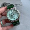 Replica Breitling Chronomat 36mm u77310591u1 Green Leather strap Light Green dial GF Factory