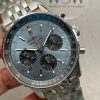 Replica Breitling Navitimer 01 1:1 SS Blue Dial on Steel Strap A7750 BLS Factory - Image 2