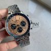 Replica Breitling Navitimer 01 1:1 SS Salmon Dial on Steel Strap A7750 BLS Factory - Image 5