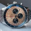 Replica Breitling Navitimer 01 1:1 SS Salmon Dial on Steel Strap A7750 BLS Factory - Image 3