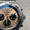 Replica Breitling Chronomat SS  Copper dial Two Tone Bracelet Watch GF Factory 7750 movement - Image 7
