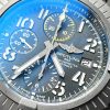 Replica Breitling Avenger Bandit DLC GF 1:1 Best Edition Black Dial on Black Nylon Strap A7750 - Image 6