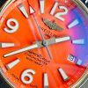 Replica Breitling Superocean Automatic 44 BLSF 1:1 Best Edition orange Dial Black Bezel on SS Strap A2824 - Image 3