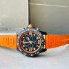 Replica Breitling Endurance pro OGF 44mm Black dial orange Rubber Strap quartz movement - Image 5