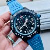 Replica Breitling Endurance pro OGF 44mm Black dial Light Blue Rubber Strap quartz movement