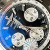 Replica Breitling Chronomat B01 44 SS OZF 1:1 Best Edition Black Dial on SS Bracelet A7750 OZ factory - Image 6