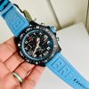 Replica Breitling Endurance pro OGF 44mm Black dial Light Blue Rubber Strap quartz movement - Image 5