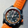 Replica Breitling Endurance pro OGF 44mm Black dial orange Rubber Strap quartz movement - Image 3