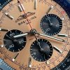 Replica Breitling Navitimer 01 1:1 SS Salmon Dial on Steel Strap A7750 BLS Factory - Image 7