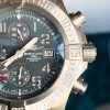 Replica Breitling Avenger Bandit Titanium GF 1:1 Best Edition Gray Dial on Gray Nylon Strap A7750 - Image 5