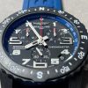 Replica Breitling Endurance pro OGF 44mm Black dial Blue Rubber Strap quartz movement - Image 5