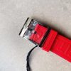 Replica Breitling Avenger GMT SS GF 1:1 Best Edition Black Dial Stick Markers on RED rubber Strap A2836 V2 limited edition - Image 9