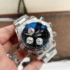 Replica Breitling Avenger II Chronograph 43mm SS GF 1:1 Best Edition Gray/White Dial on SS Bracelet A7750