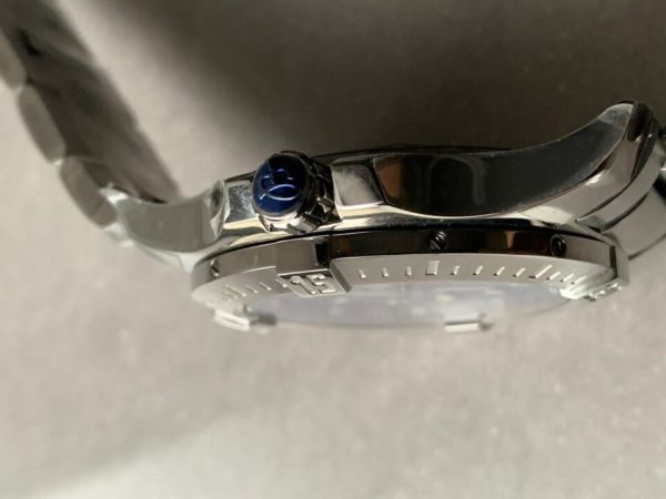 Replica Breitling Colt Automatic 44mm SS GF 1:1 Best Edition BLUE Textured Dial on SS Bracelet A2824 - Image 6