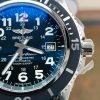 Replica Breitling SuperOcean II 44mm GF 1:1 Best Edition Black Dial on Black Rubber Strap A2824 - Image 2