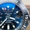 Replica Breitling Superocean 44mm Special PVD GF 1:1 Best Edition Black Dial on Black Rubber - Image 5