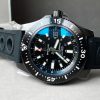 Replica Breitling Superocean 44mm Special PVD GF 1:1 Best Edition Black Dial on Black Rubber - Image 2