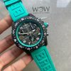 Replica Breitling Endurance pro OGF 44mm Army gray dial tiffany Rubber Strap quartz movement
