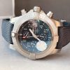 Replica Breitling Avenger Bandit Titanium GF 1:1 Best Edition Gray Dial on Gray Nylon Strap A7750 - Image 6