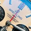 Replica Breitling Chronomat SS  Copper dial Two Tone Bracelet Watch GF Factory 7750 movement - Image 6