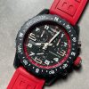 Replica Breitling Endurance pro OGF 44mm Black dial Red Rubber Strap quartz movement - Image 7