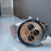 Replica Breitling Navitimer 01 1:1 SS Salmon Dial on Steel Strap A7750 BLS Factory - Image 2