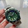 Replica Breitling Superocean Automatic 44 BLSF 1:1 Best Edition Green Dial Green Bezel on SS Strap A2824