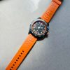 Replica Breitling Endurance pro OGF 44mm Black dial orange Rubber Strap quartz movement - Image 2