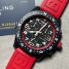 Replica Breitling Endurance pro OGF 44mm Black dial Red Rubber Strap quartz movement - Image 6