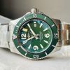 Replica Breitling Superocean Automatic 44 BLSF 1:1 Best Edition Green Dial Green Bezel on SS Strap A2824 - Image 4