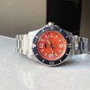 Replica Breitling Superocean Automatic 44 BLSF 1:1 Best Edition orange Dial Black Bezel on SS Strap A2824 - Image 4
